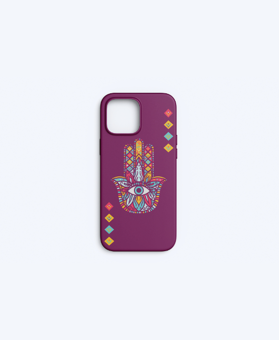 Colorful Hamsa Phone Case