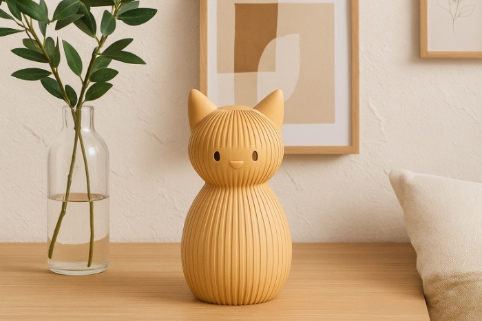 Japanese Cat Sculpture
