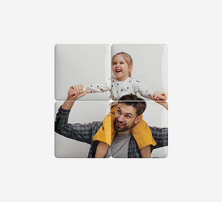 Set of 4 Photo Magnets – One Image