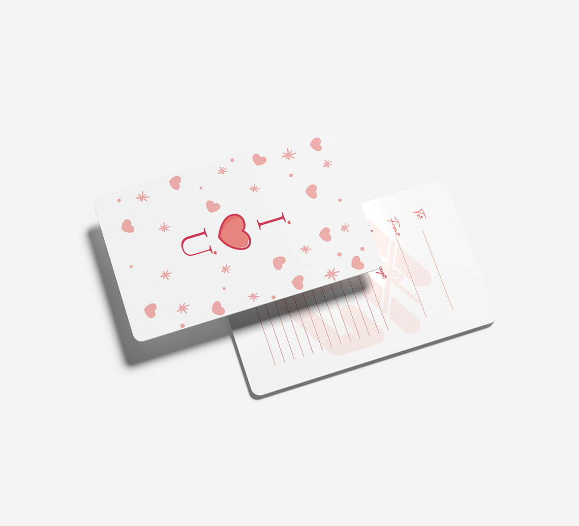 Love Greeting Card – Romantic Collection