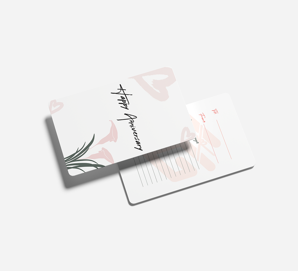 Anniversary Greeting Card – Elegant Collection
