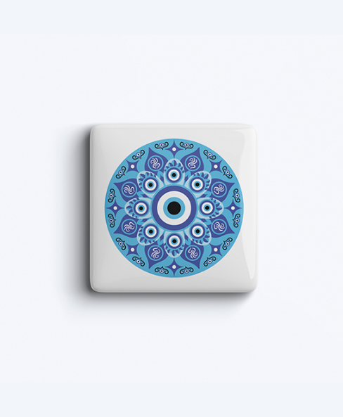 Mandala Eye Magnet
