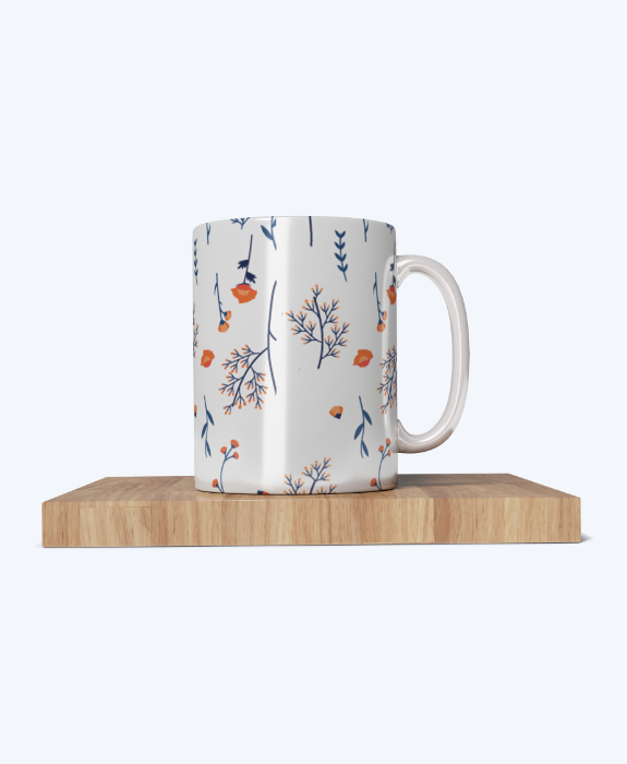 Floral Touch Mug