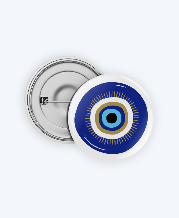 Classic Evil Eye Badge