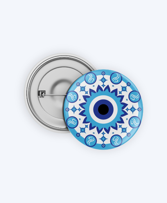 Blue Harmony Badge