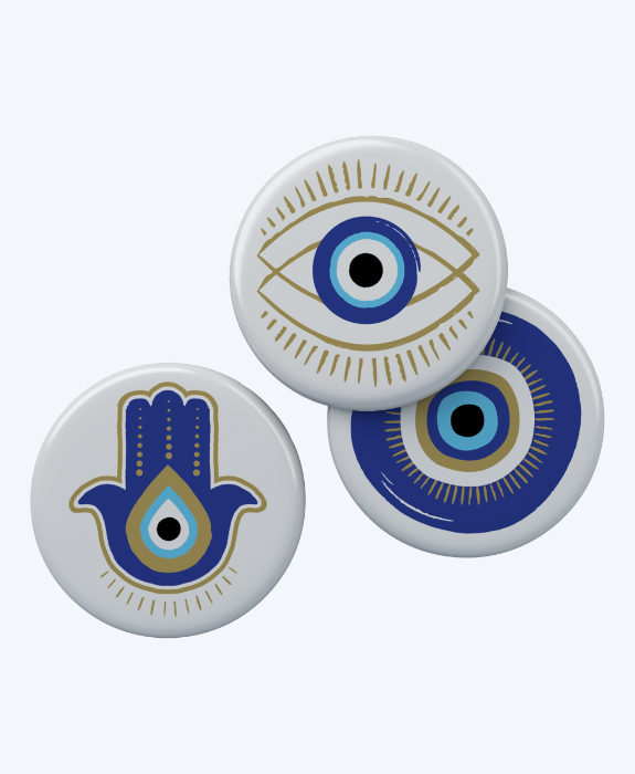 Golden Guard – Protection Badge Set