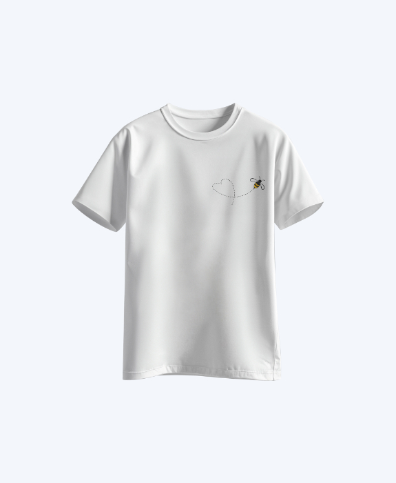 Bee Heart – Stitched T-Shirt