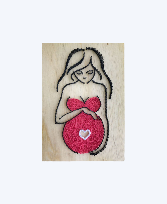 Motherhood String Art
