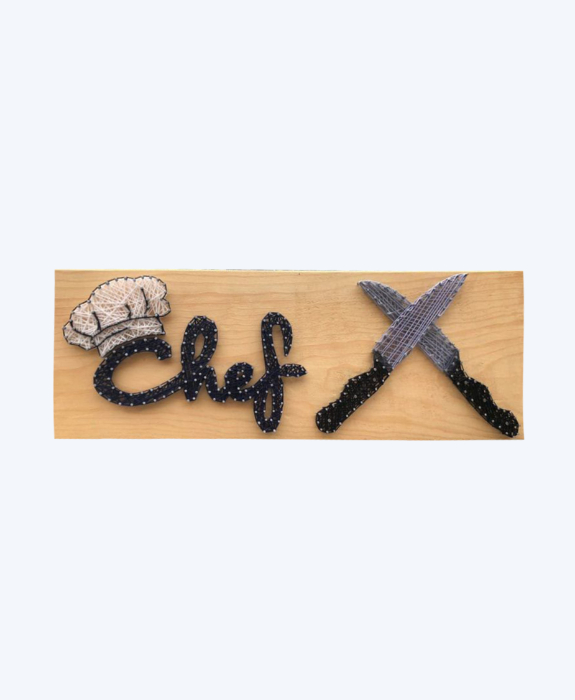 Chef String Art