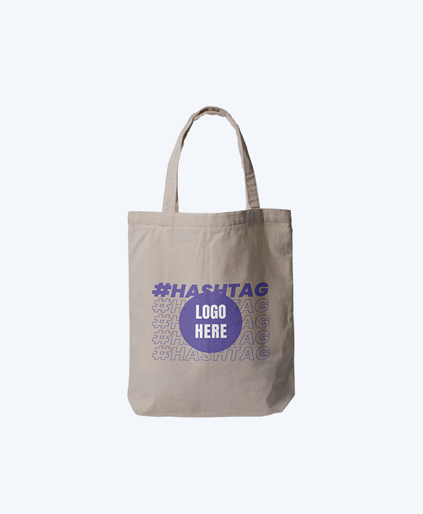 Customized Hashtag Tote Bag