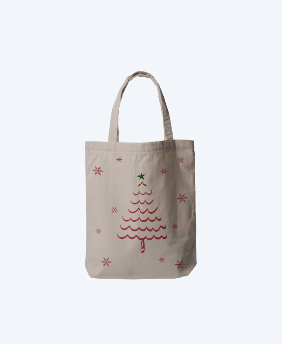 Festive Tree Tote Bag