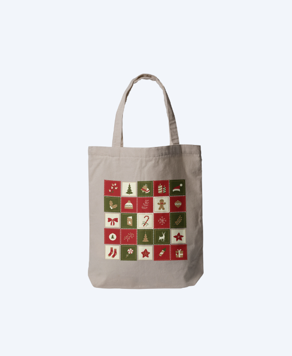 Christmas Icons Tote Bag