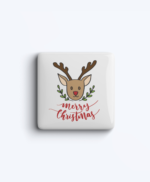 Merry Reindeer Magnet