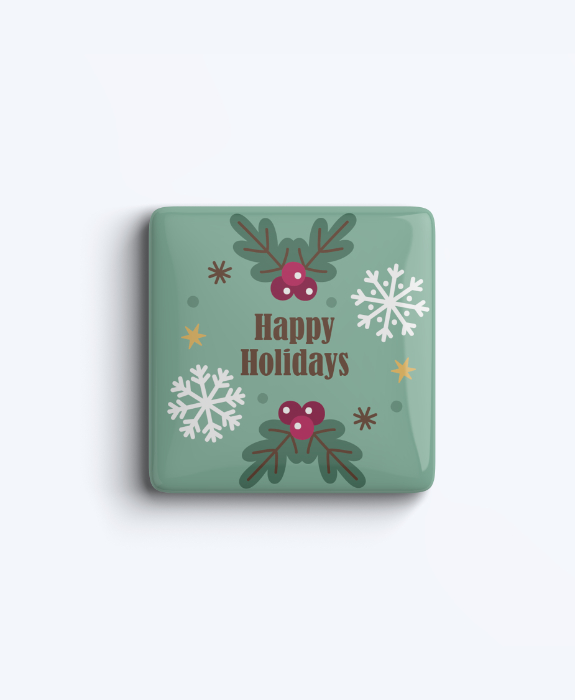 Happy Holidays Magnet