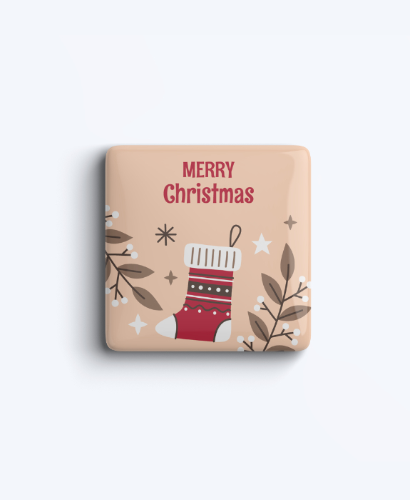 Festive Stocking Magnet