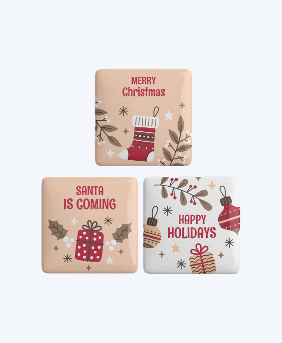 Festive Trio Magnet Set