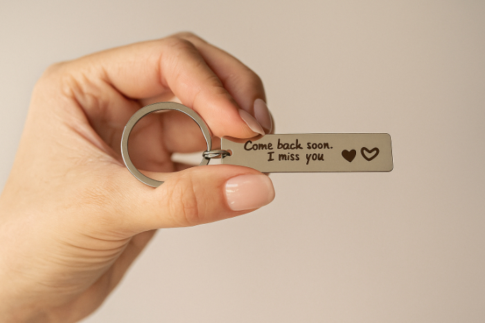 Miss You Keychain