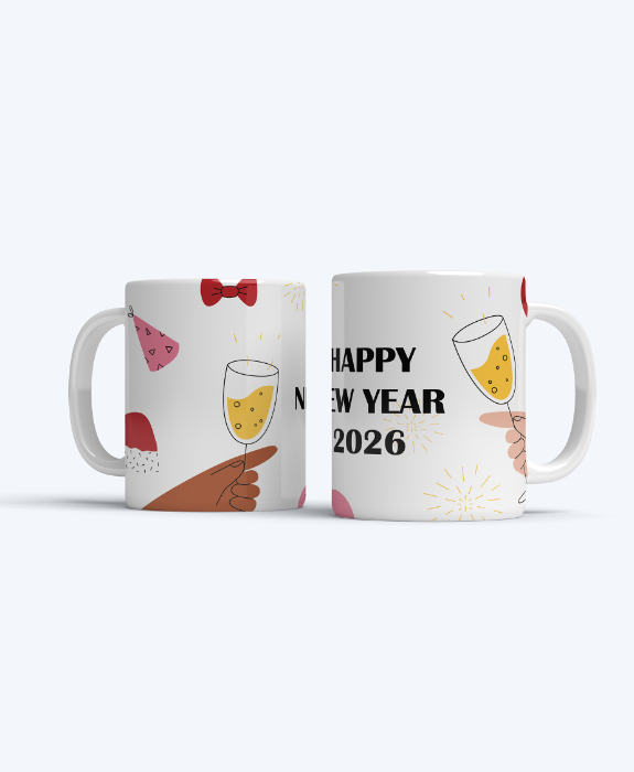 Cheers to 2026 Mug