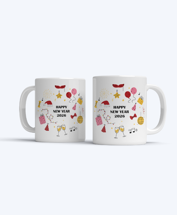 Festive Celebration Mug –  2026