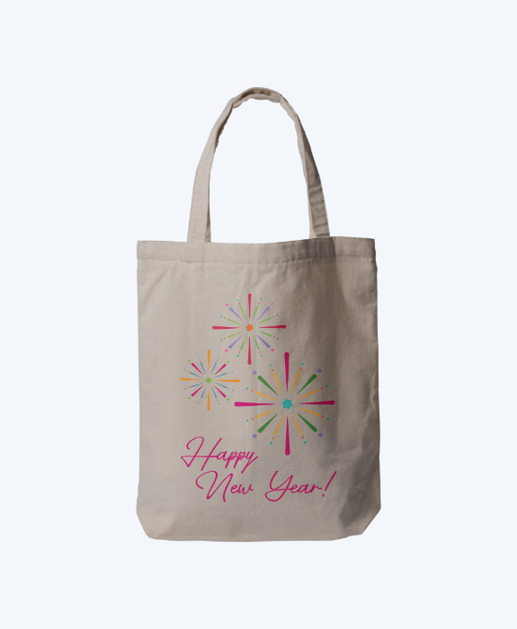 Sparkling New Year Tote Bag