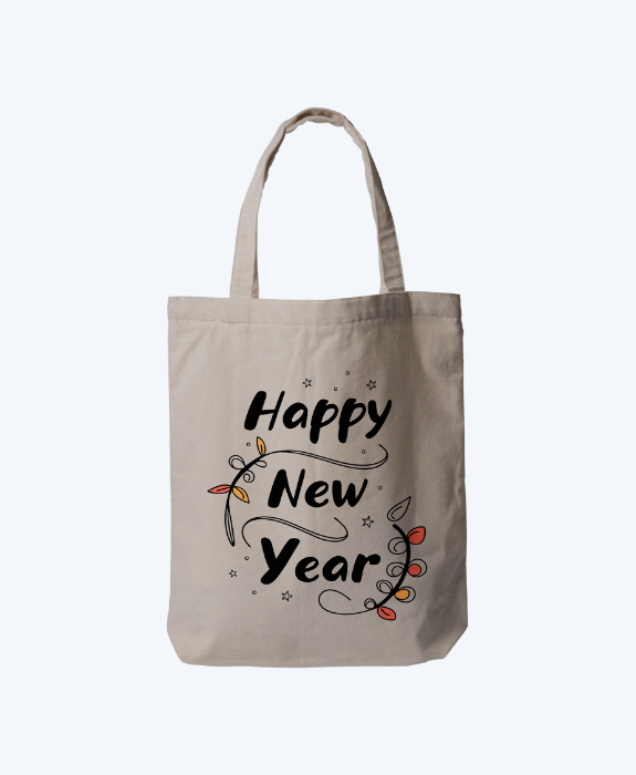 Festive New Year Tote Bag