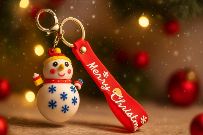 Holiday Charm Keychain 