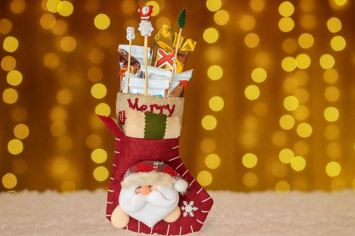 Festive Santa Treats Stocking