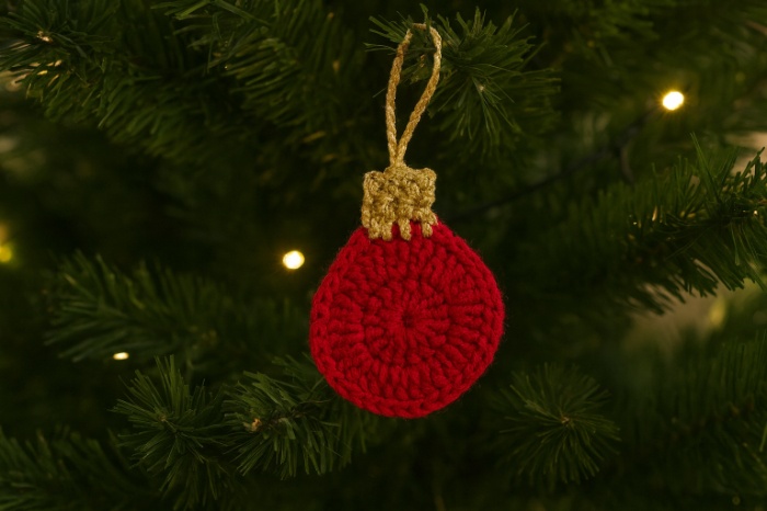 Crochet Christmas Bauble Set