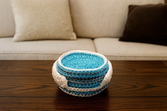 Handmade Ocean Coaster Set
