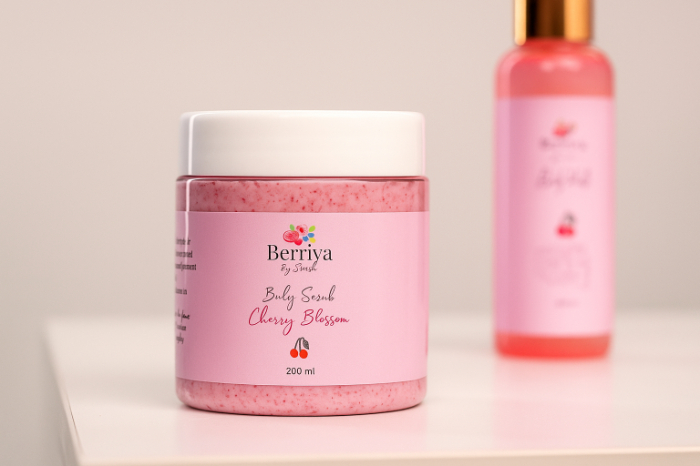 Berriva – Cherry Blossom Body Scrub