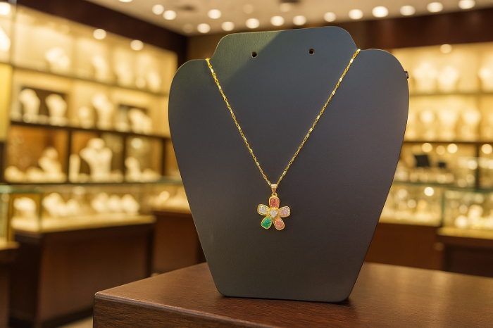Rainbow Bloom Necklace