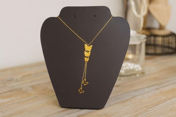 Golden Flutter Necklace