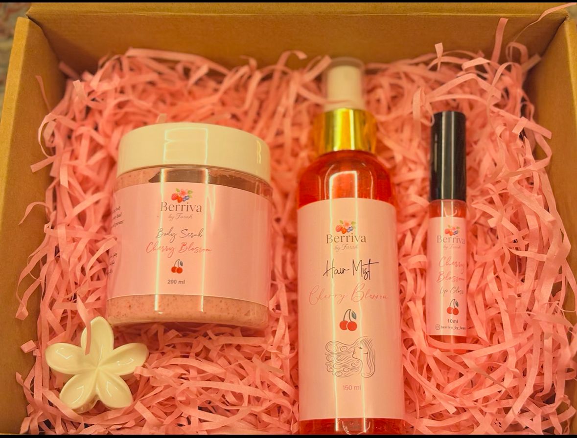 Berriva Cherry Bloom Luxury Set