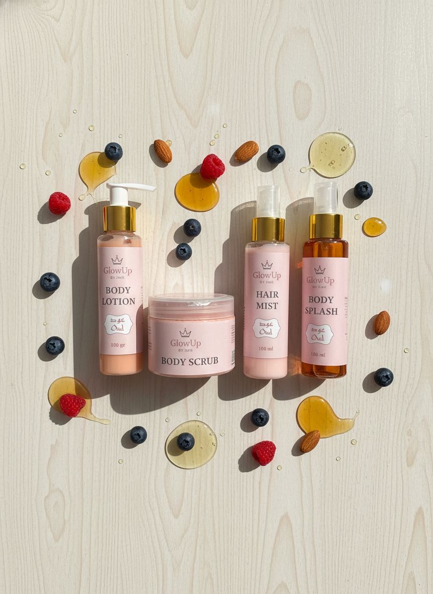 GlowUp By JMR- Oud Elegance Body Care Set