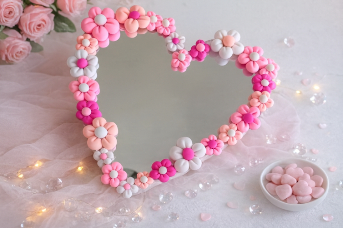 Blooming Heart Mirror