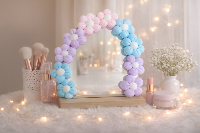 Pastel Bloom Mirror