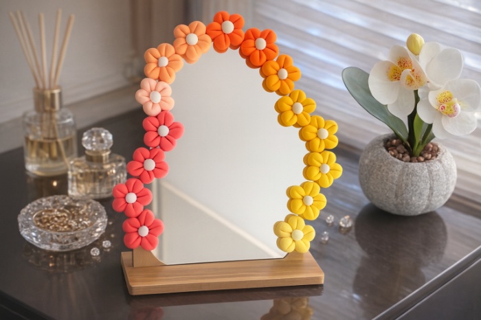 Sunrise Bloom Mirror