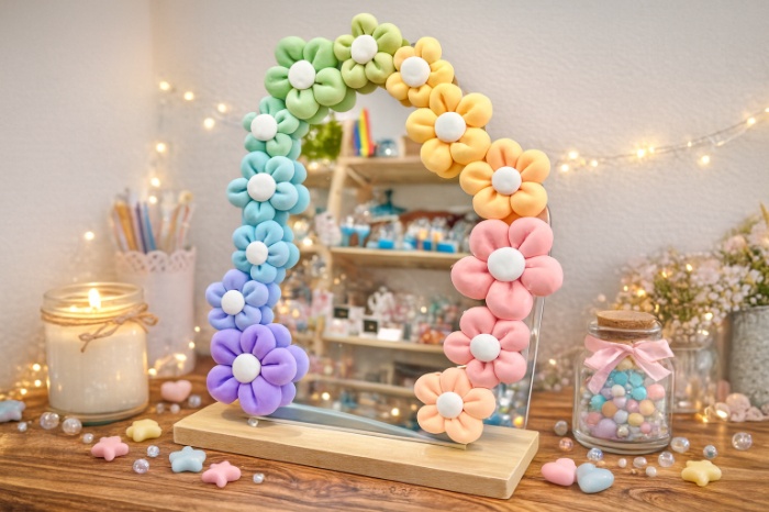 Rainbow Garden Mirror