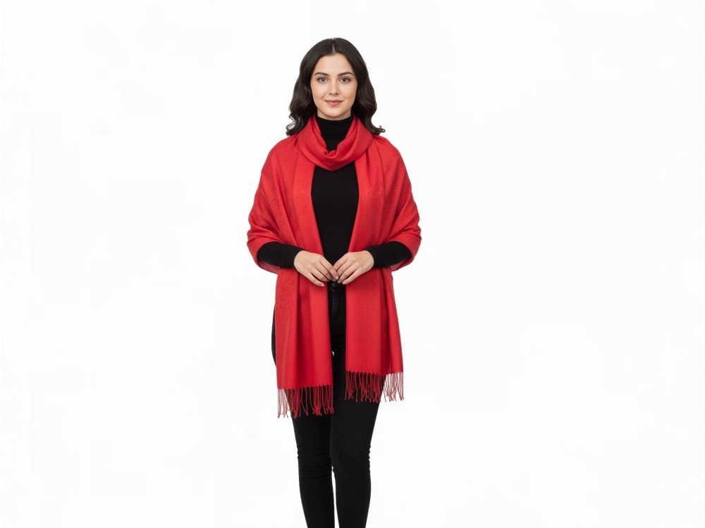 Classic Red Scarf