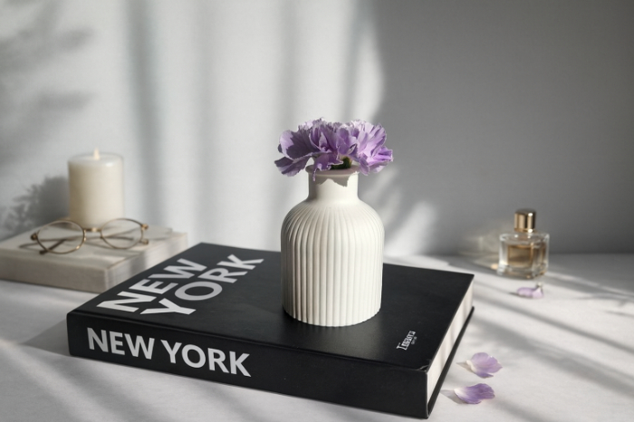 Stone Bloom Vase