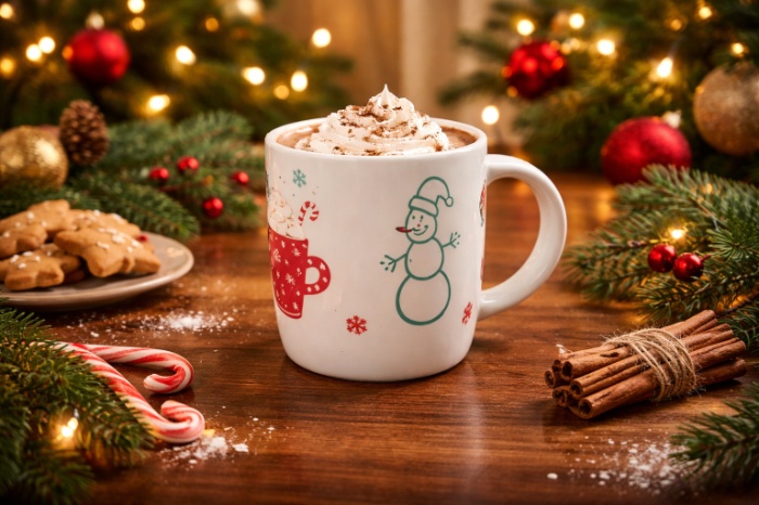Winter Joy Christmas Mug