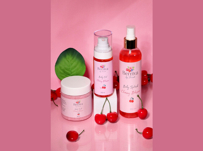 Berriva Cherry Blossom Complete Body Care Set