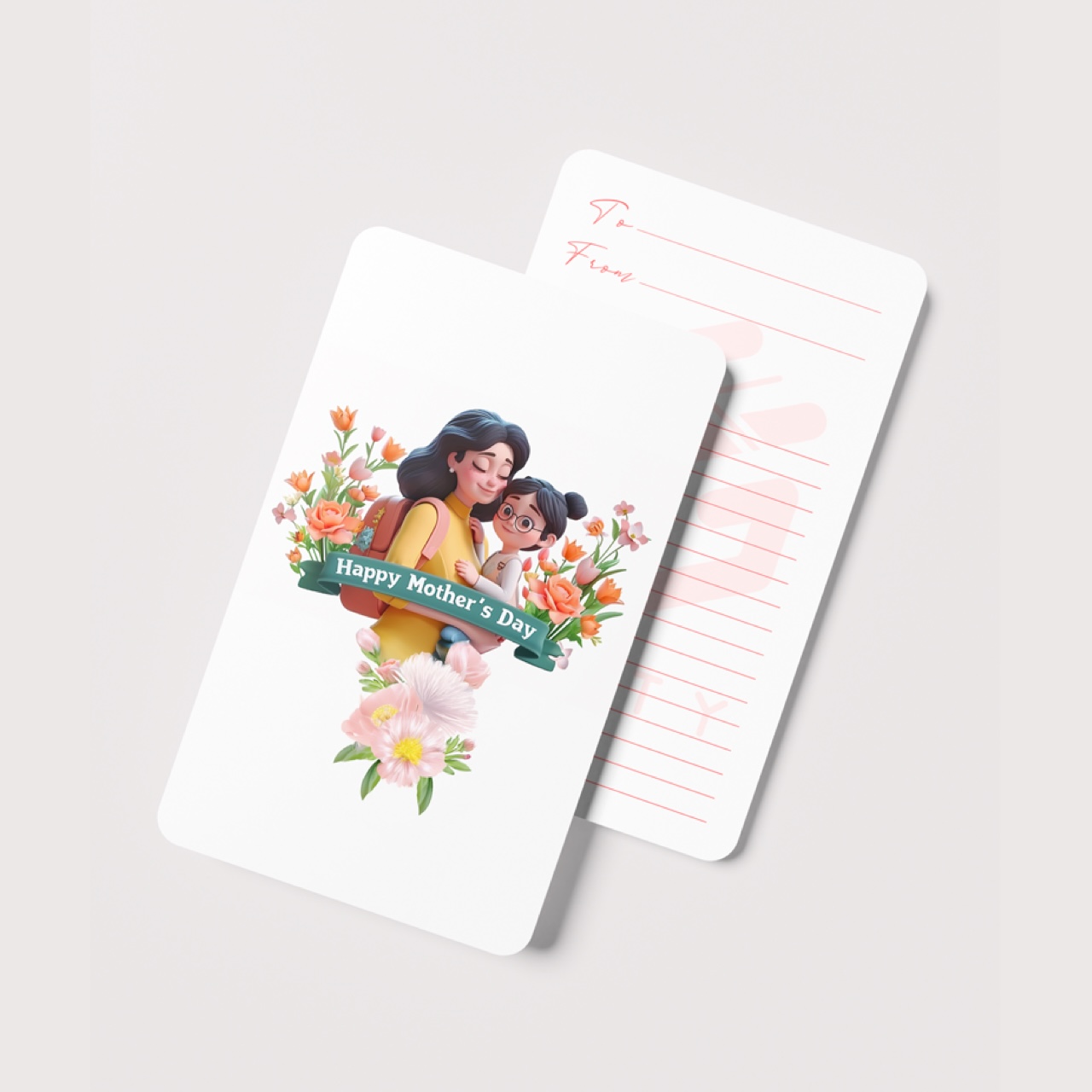 Mother’s Day Gift Card – Multiple Elegant Designs