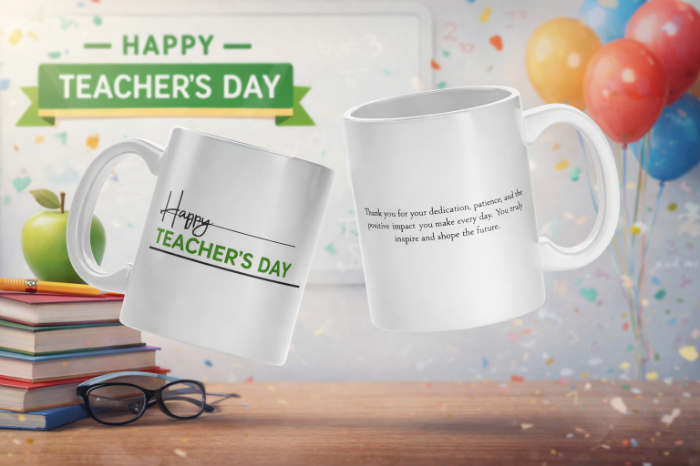 Happy Teacher’s Day Appreciation Mug