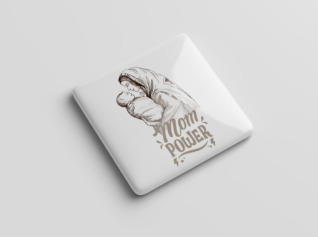 Mom Power Love Magnet