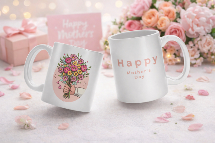 Mother’s Day Floral Bouquet Mug