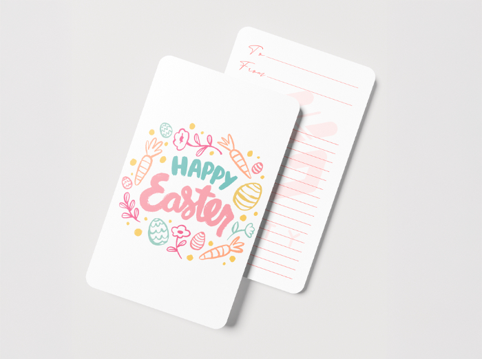 Happy Easter Greeting Cards – Multiple Designs Collection