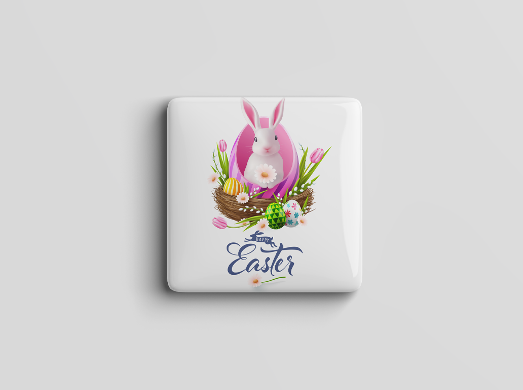 Colorful Easter Egg Magnet