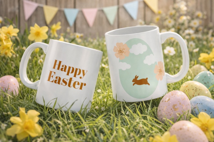Bunny & Egg Easter Mug