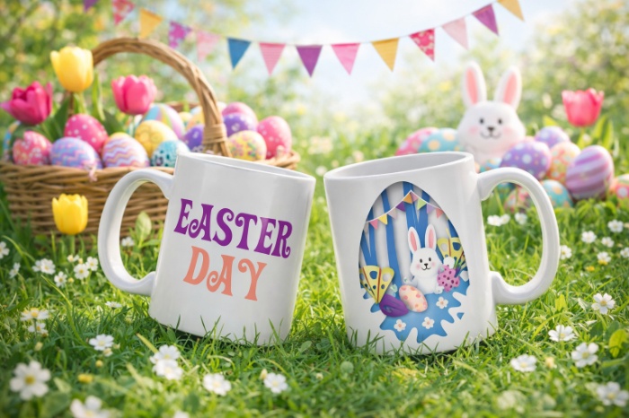 Bunny Egg Surprise Mug